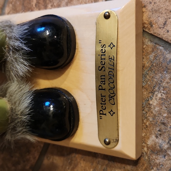 Vintage Collectible Steinbach Peter Pan Series Crocodile Nutcracker IOB with Tag - Picture 2 of 12